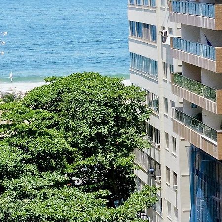 Vista Lateral Mar Copacabana Rio de Janeiro Kültér fotó